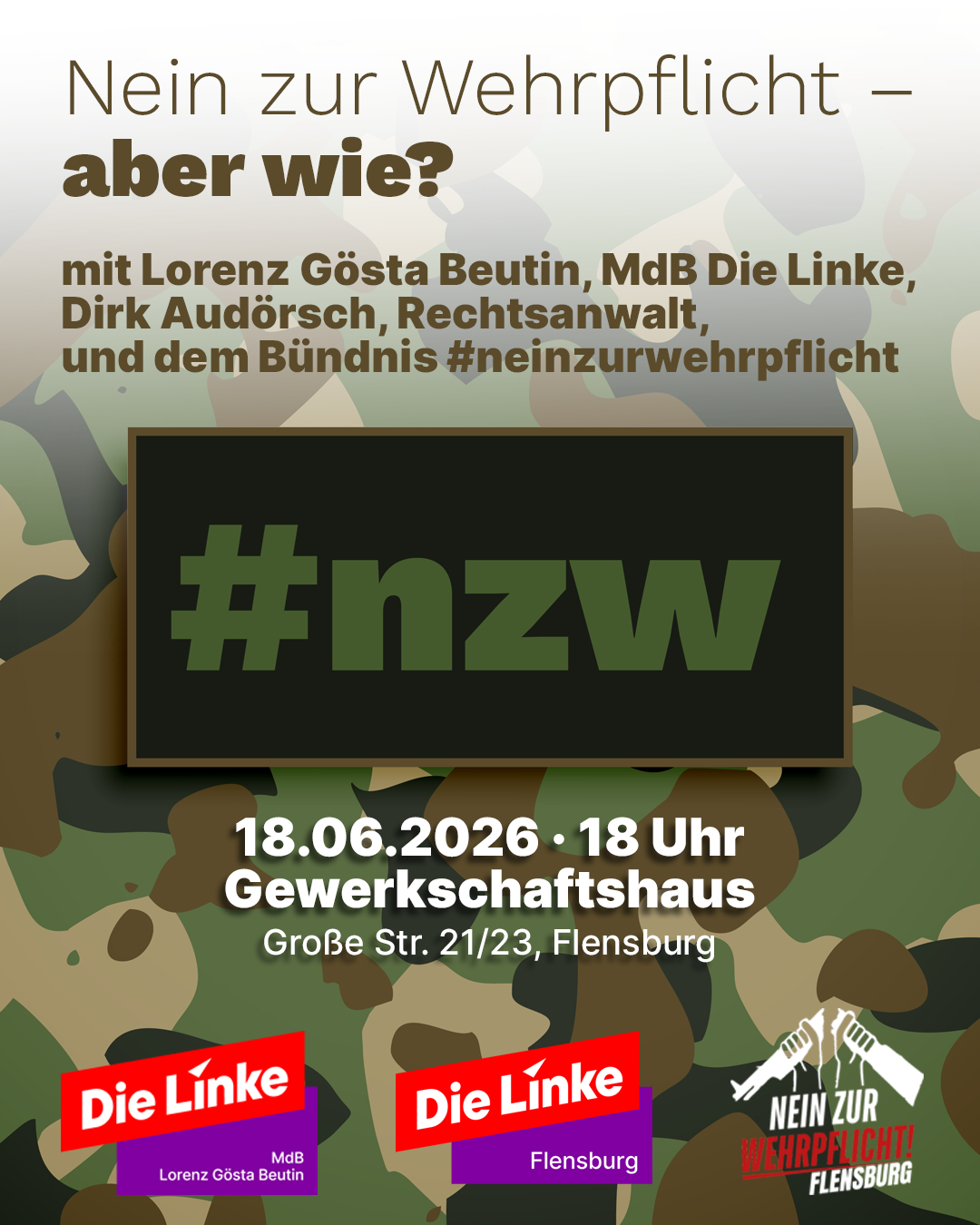 Nein zur Wehrpflicht - aber wie?
